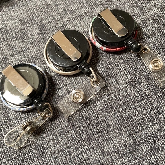 Three Badge Holders. - Picture 2 of 2